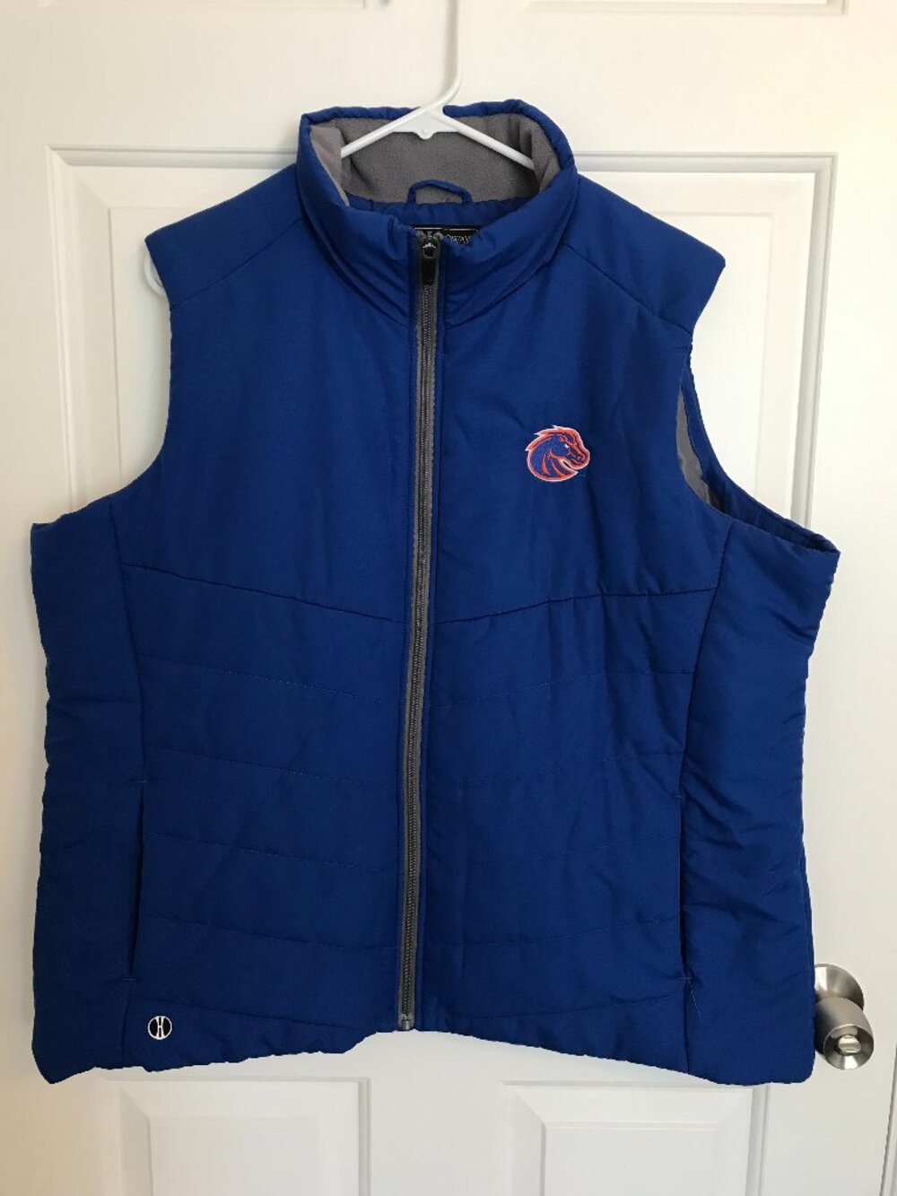Boise State Broncos Quilted Lightweight Puffer Vest Jacket Plus Size 2XL